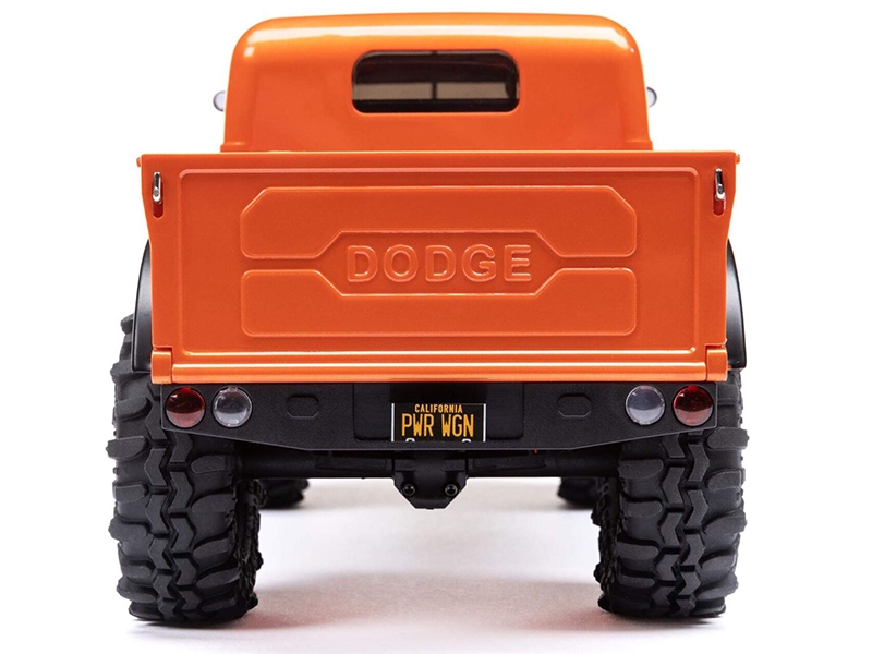 Axial 1/24 SCX24 Dodge Power Wagon 4WD Rock Crawler Brushed RTR - Orange C-AXI00007T1