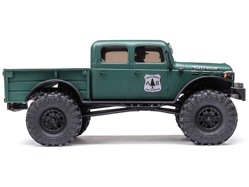 Axial 1/24 SCX24 Dodge Power Wagon 4WD Rock Crawler Brushed RTR - Green C-AXI00007T2