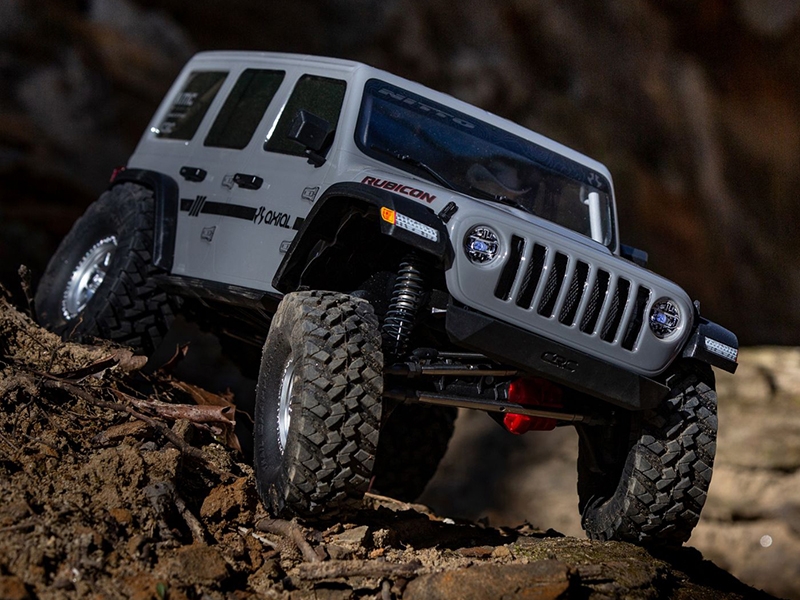 Axial 1/10 SCX10 III Jeep JLU Wrangler with Portals RTR - Grey C-AXI03003BT1