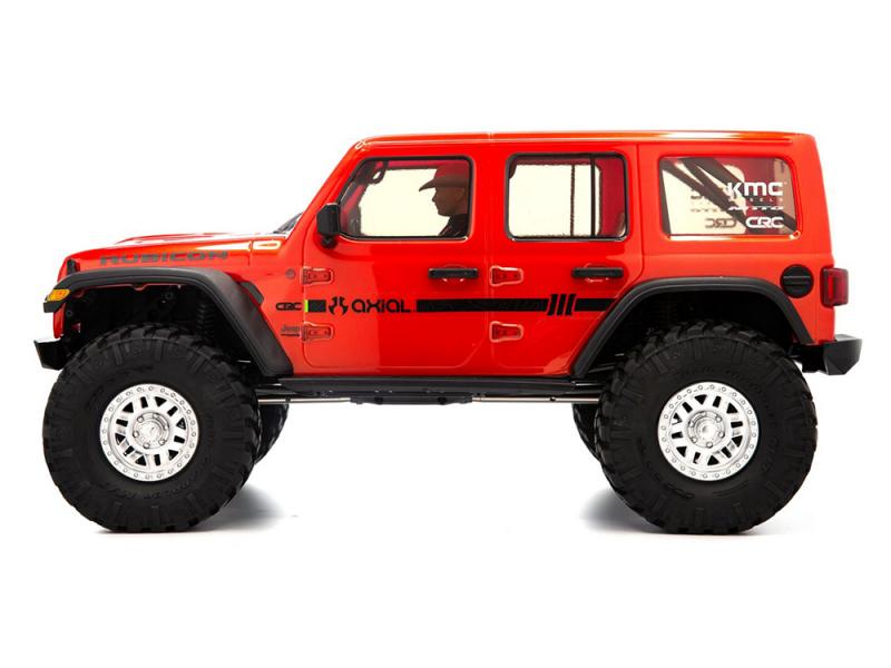 Axial 1/10 SCX10 III Jeep JLU Wrangler with Portals RTR - Orange C-AXI03003BT2