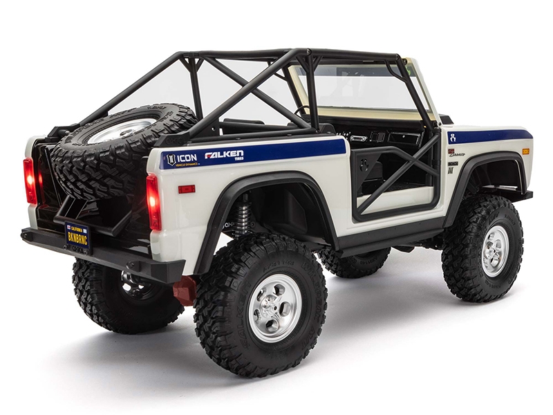 Axial SCX10 III Early Ford Bronco 4WD Scale Crawler RTR - White C-AXI03014BT2