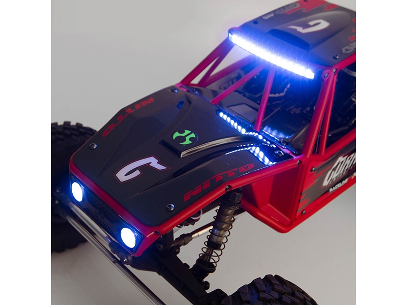 Axial 1/10 Capra 1.9 4WS Unlimited Trail Buggy RTR, Red C-AXI03022BT1