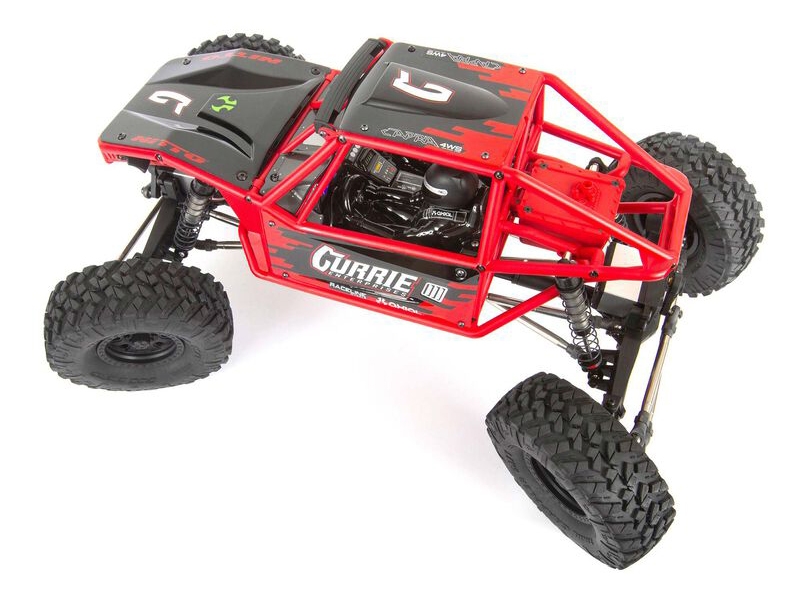 Axial 1/10 Capra 1.9 4WS Unlimited Trail Buggy RTR, Red C-AXI03022BT1