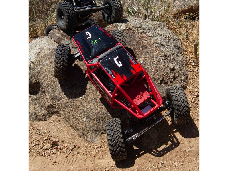 Axial 1/10 Capra 1.9 4WS Unlimited Trail Buggy RTR, Red C-AXI03022BT1