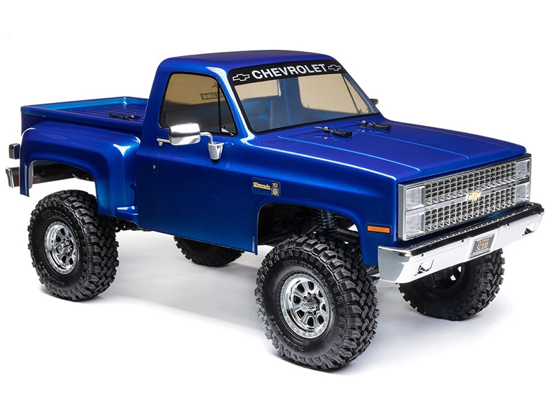 Axial 1/10 SCX10 III Base Camp 1982 Chevy K10 4X4 RTR - Blue C-AXI03030T1