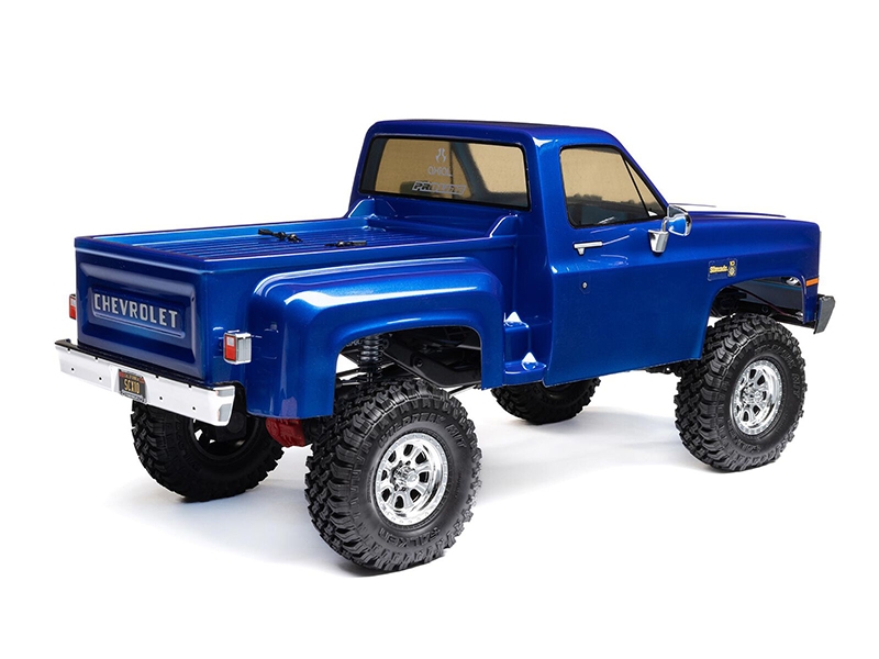 Axial 1/10 SCX10 III Base Camp 1982 Chevy K10 4X4 RTR - Blue C-AXI03030T1