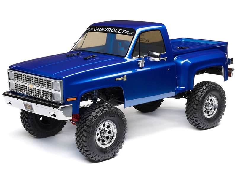 Axial 1/10 SCX10 III Base Camp 1982 Chevy K10 4X4 RTR - Blue C-AXI03030T1