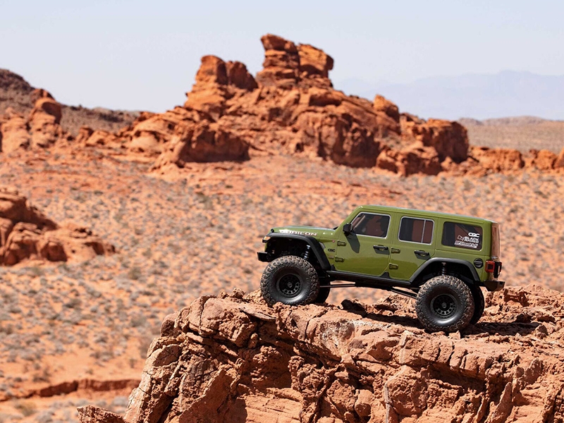 Axial 1/6 SCX6 Jeep JLU Wrangler 4WD Rock Crawler RTR - Green C-AXI05000T1