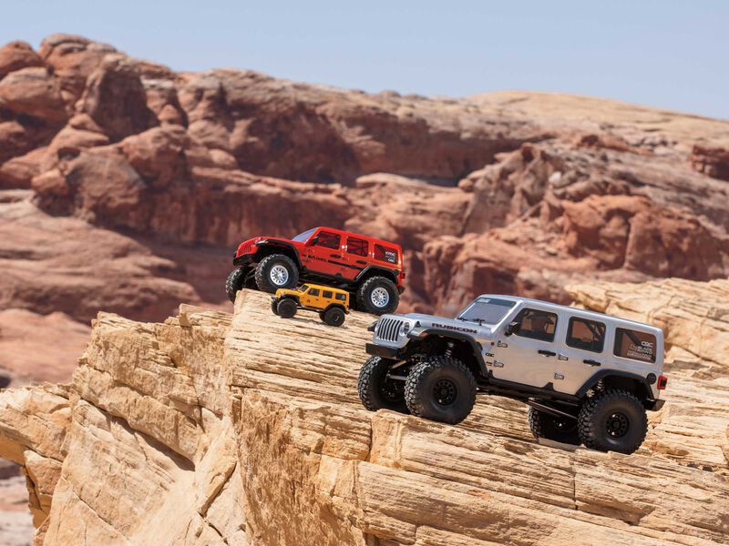 Axial 1/6 SCX6 Jeep JLU Wrangler 4WD Rock Crawler RTR - Silver C-AXI05000T2