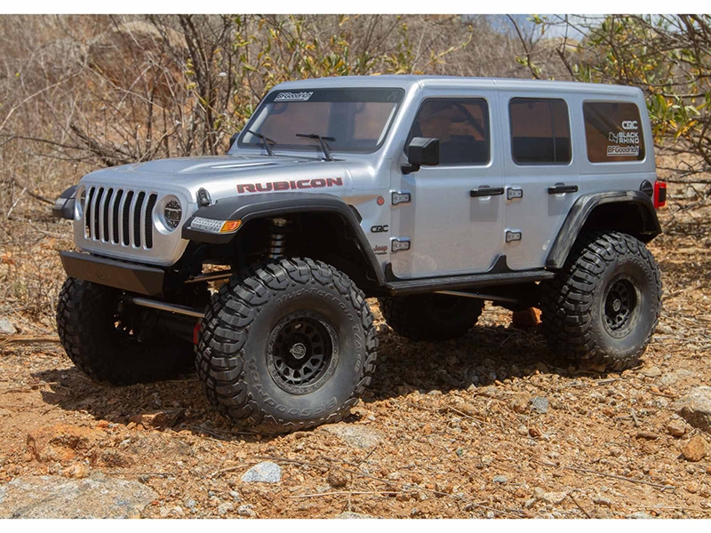 Axial 1/6 SCX6 Jeep JLU Wrangler 4WD Rock Crawler RTR - Silver C-AXI05000T2