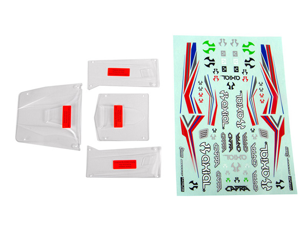 Axial Capra Body Panel Set (Clear): UTB Z-AXI230012