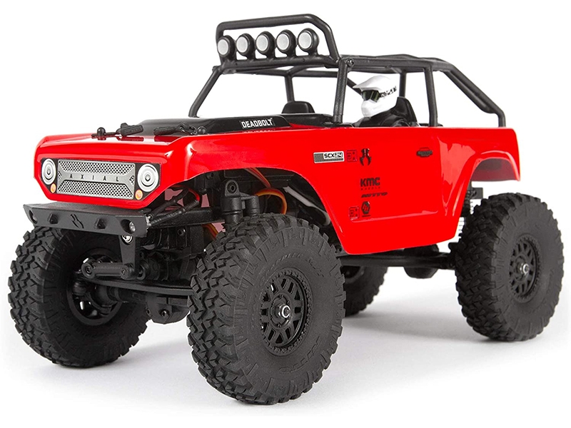 Axial SCX24 Deadbolt Rock Crawler RTR - Red C-AXI90081T1