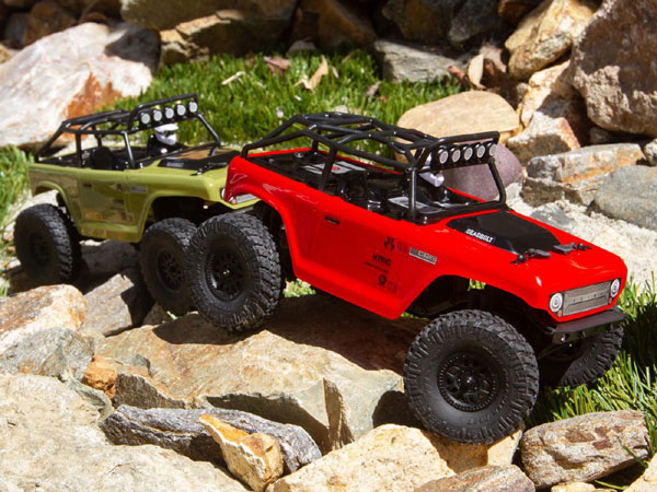 Axial SCX24 Deadbolt Rock Crawler RTR - Red C-AXI90081T1