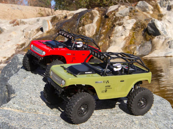 Axial SCX24 Deadbolt Rock Crawler RTR - Red C-AXI90081T1