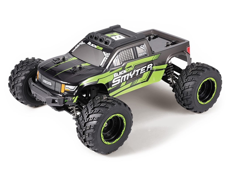 BlackZon Smyter MT 1/12 4WD Electric Monster Truck - Green 540110