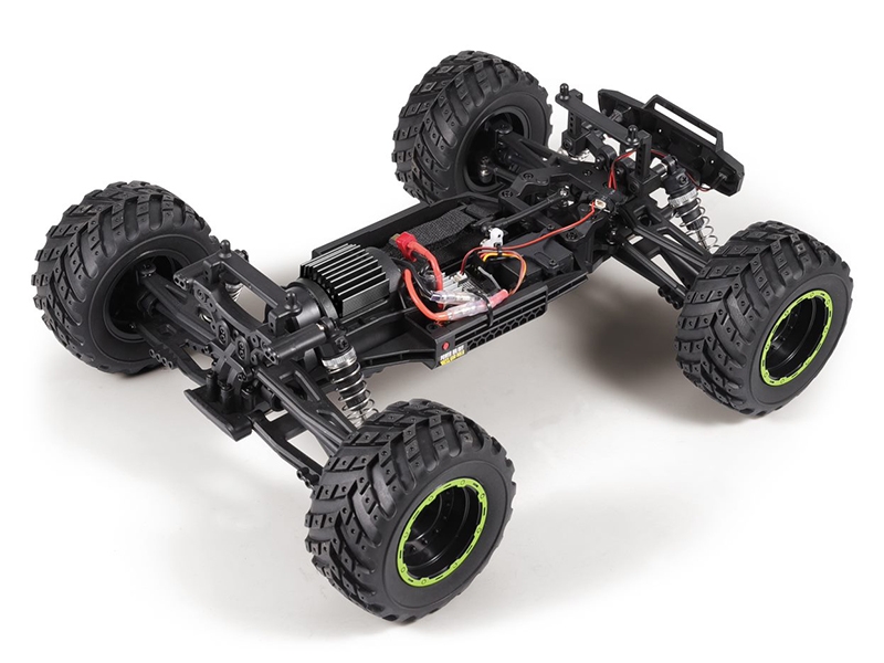 BlackZon Smyter MT 1/12 4WD Electric Monster Truck - Green 540110