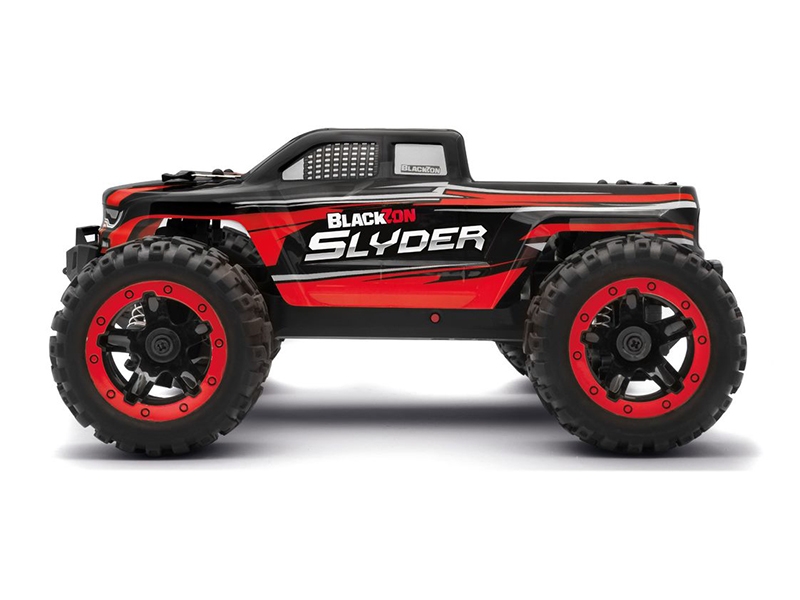 BlackZon Slyder MT 1/16th 4WD Monster Truck - Red 540098