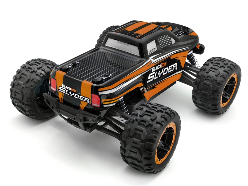 BlackZon Slyder MT 1/16th 4WD Monster Truck - Orange 540099