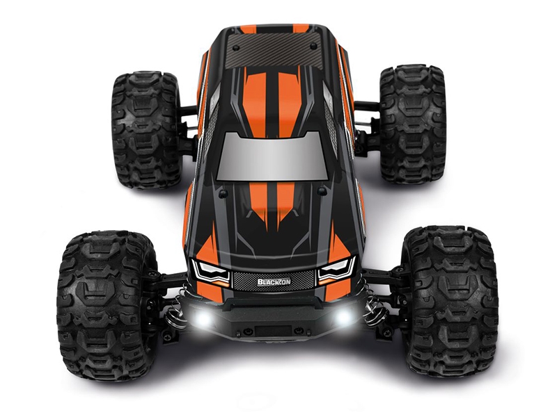 BlackZon Slyder MT 1/16th 4WD Monster Truck - Orange 540099