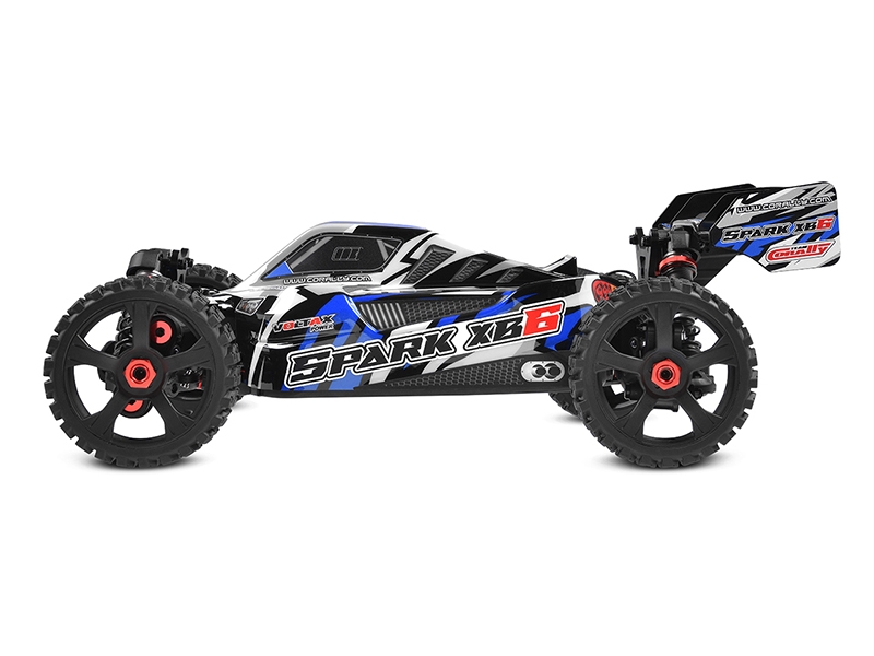 Corally Spark XB6 6s Brushless Basher Buggy Roller - Blue C-00485-B