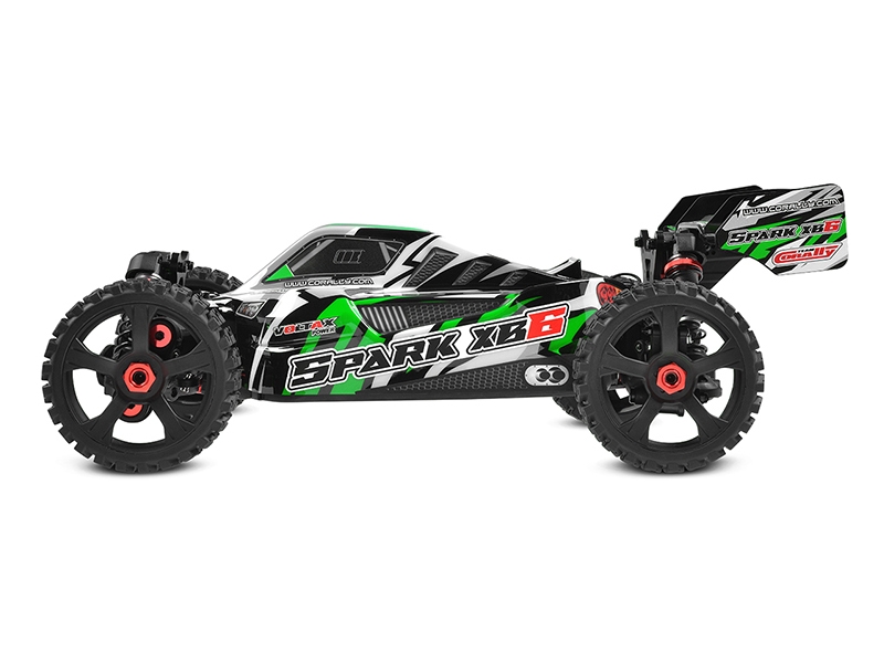 Corally Spark XB6 6s Brushless Basher Buggy RTR - Green C-00285-G