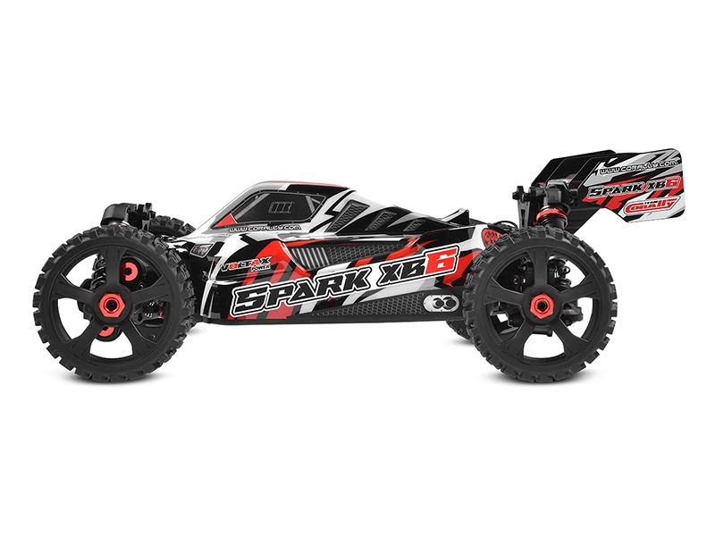 Corally Spark XB6 6s Brushless Basher Buggy Roller - Red C-00485-R