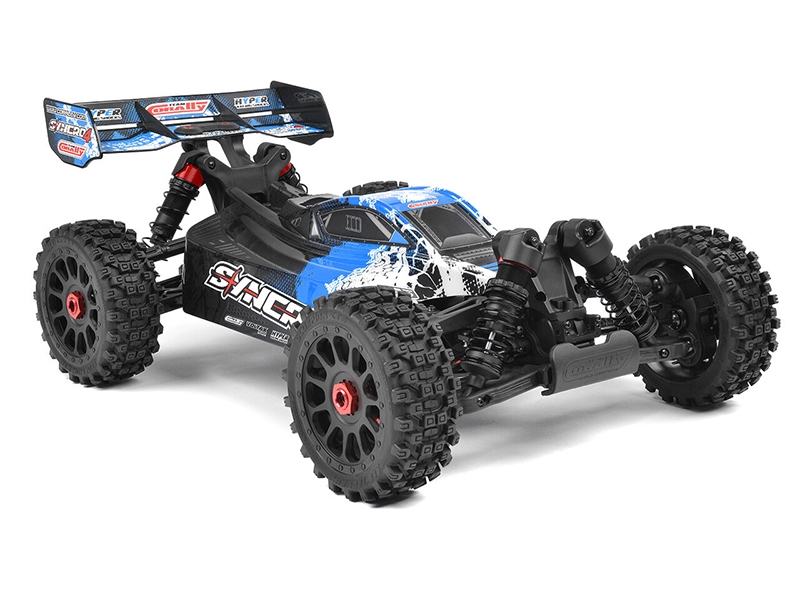 Corally Syncro-4 1/8 Brushless 4S Basher Buggy RTR - Blue C-00287-B