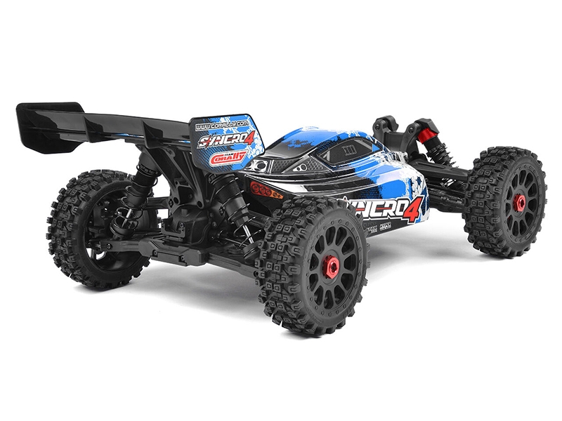 Corally Syncro-4 1/8 Brushless 4S Basher Buggy RTR - Blue C-00287-B