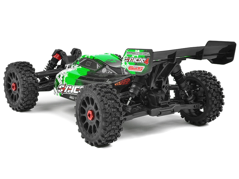 Corally Syncro-4 1/8 Brushless 4S Basher Buggy RTR - Green C-00287-G