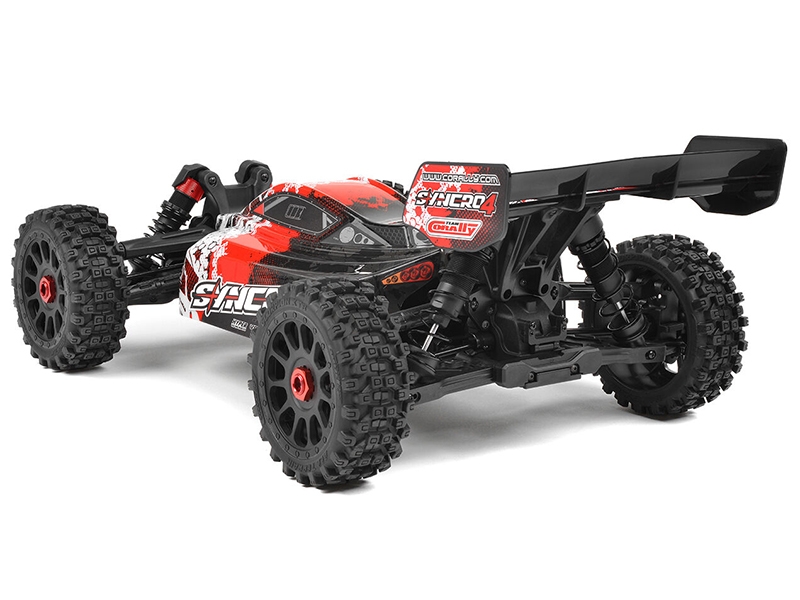 Corally Syncro-4 1/8 Brushless 4S Basher Buggy RTR - Red C-00287-R