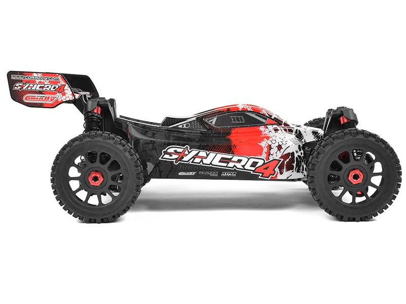 Corally Syncro-4 1/8 Brushless 4S Basher Buggy RTR - Red C-00287-R