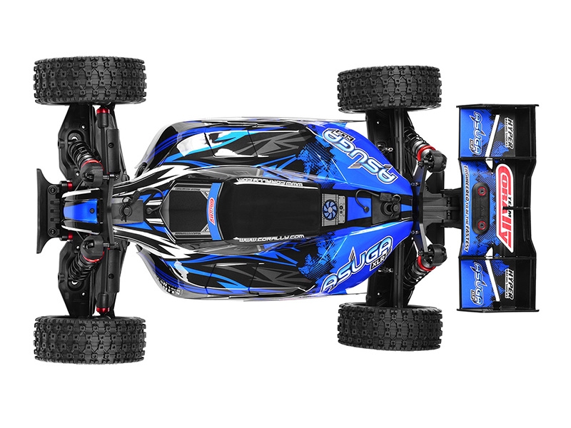 Corally Asuga XLR 6S RTR Brushless - Blue C-00288-B