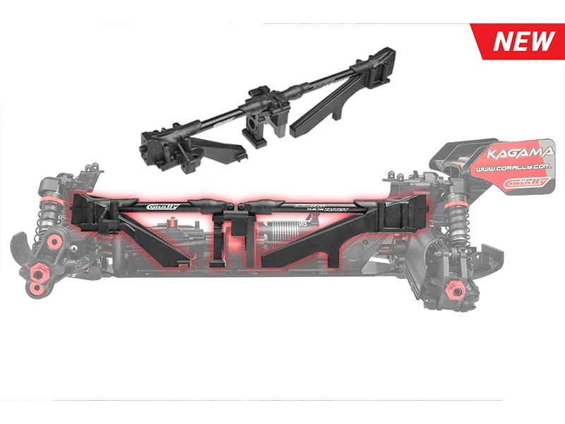 Corally Kagama XP 6S Roller Truck - Red C-00474-R