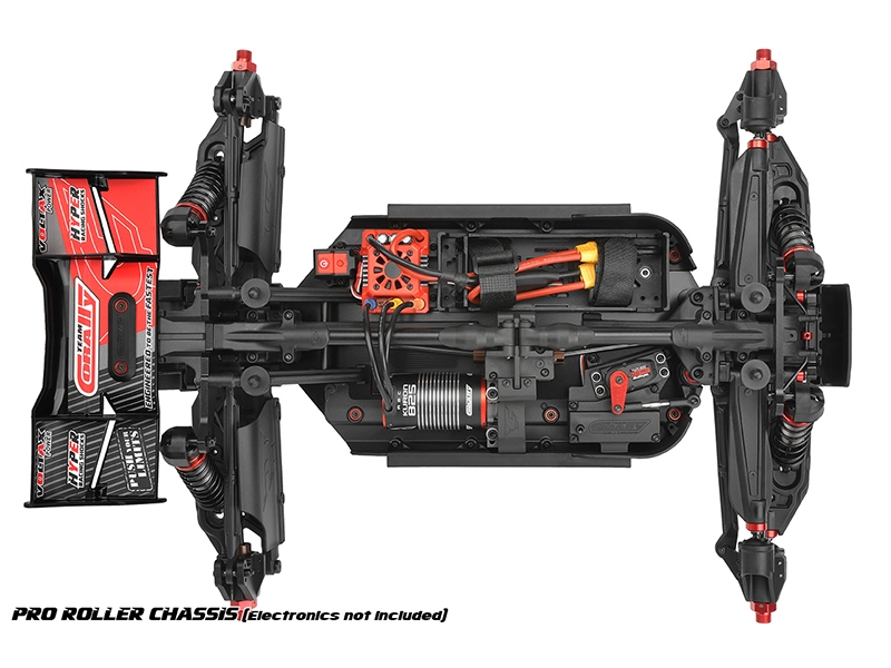 Corally Kagama XP 6S Roller Truck - Red C-00474-R