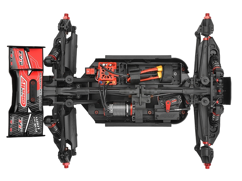 Corally Kagama XP 6S Brushless Truck RTR - Red C-00274-R