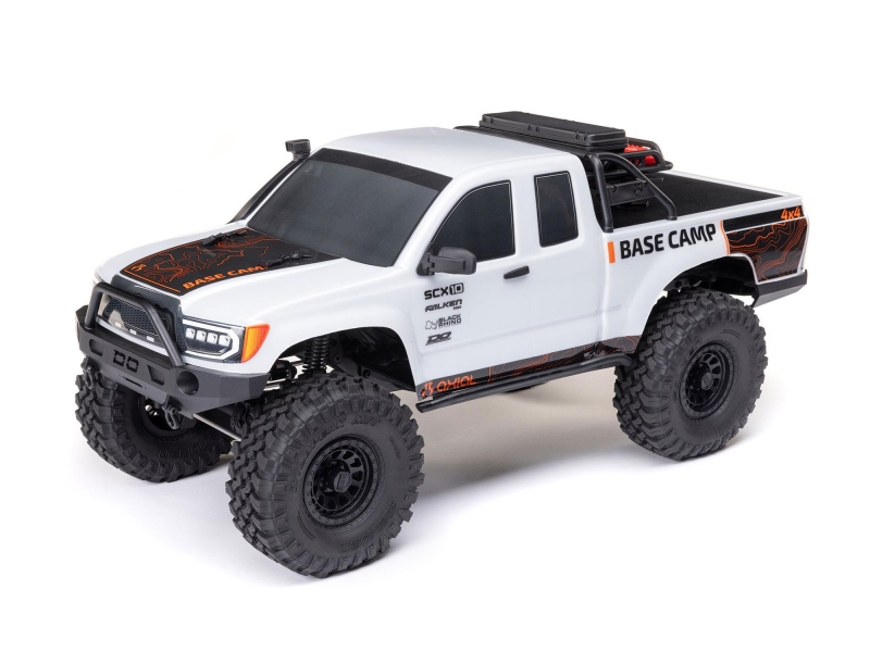 Axial 1/10 SCX10 III Base Camp 4X4 Rock Crawler RTR White C-AXI-1375T1