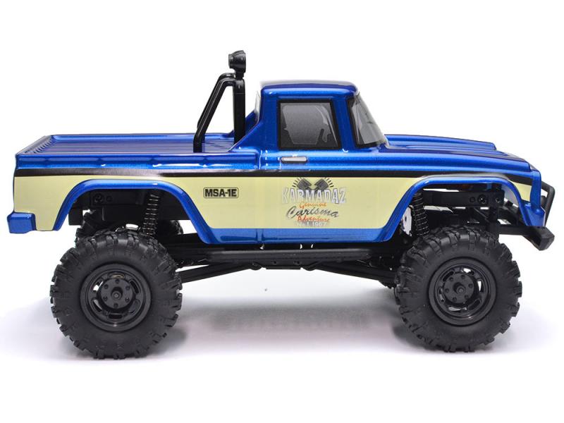 Carisma Scale Adventure MSA-1E Coyote Pup RTR Micro Scale Truck - Blue CA79368