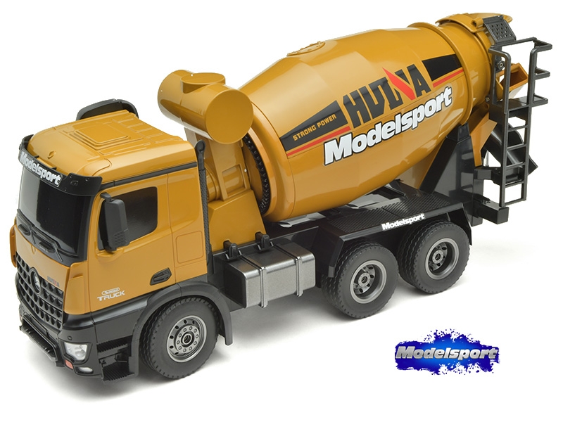 HuiNa 1:14 10-Function Cement Mixer Truck CY1574