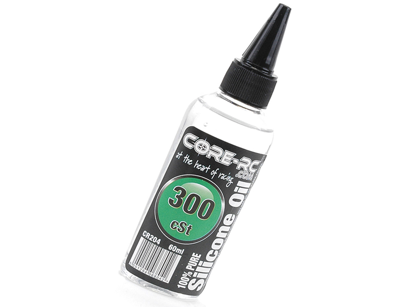 Core RC Silicone Shock Oil - 300 cSt/ 25 WT - 60ml  CR204