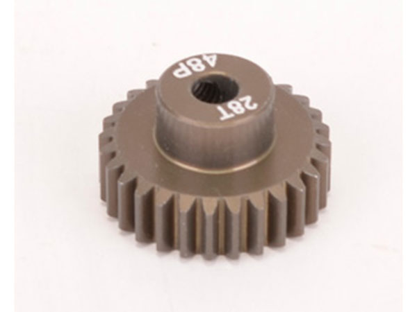 Core RC Pinion Gear 48DP 28T (7075 Hard) CR4828