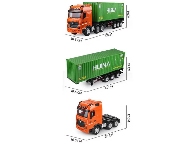 HuiNa 2.4G 9ch RC Container Truck 1:18 CY1317