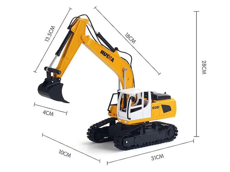 HuiNa 2.4GHz RC Excavator 1/24th CY1516