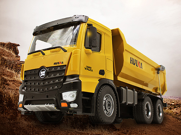 HuiNa Tipper DumpTruck 2.4G 10CH with Die Cast Cab and Dump Bed CY1582