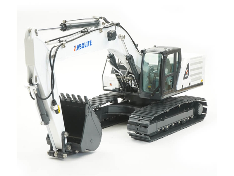 HuiNa 2023 K961 Kabolite Hydraulic Full Metal Excavator 1:16 with Tool Attachments CY961-100S