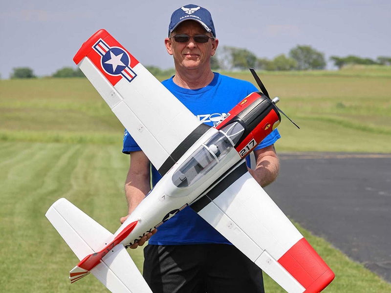 E-Flite T-28 Trojan 1.2m PNP with Smart A-EFL18375