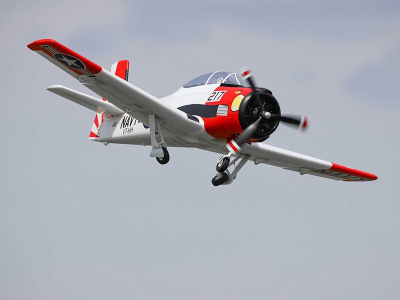 E-Flite T-28 Trojan 1.2m BNF Basic with Smart A-EFL18350