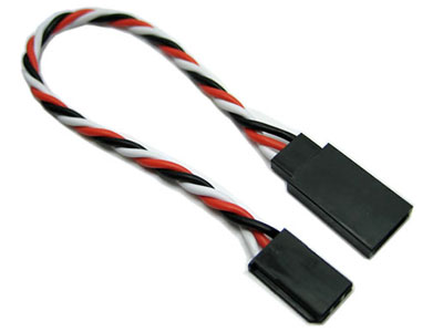 Etronix 22AWG Futaba Twisted Extension Wire - 30cm ET0734