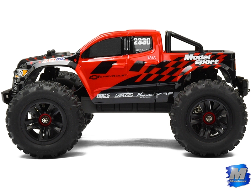 Eazy RC 1/18 Chevrolet Colorado Brushless RTR - Red EZ11841RTRRD