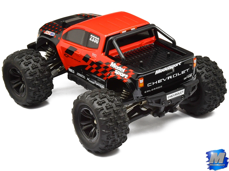 Eazy RC 1/18 Chevrolet Colorado Brushless RTR - Red EZ11841RTRRD