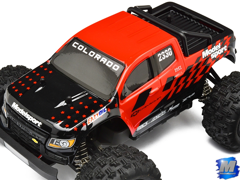 Eazy RC 1/18 Chevrolet Colorado Brushless RTR - Red EZ11841RTRRD